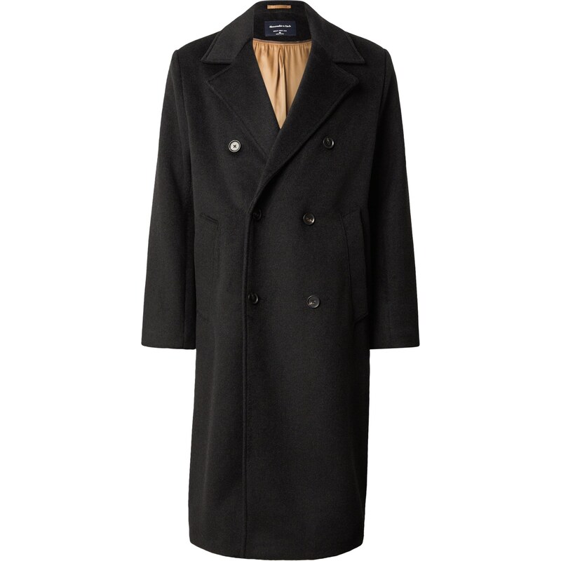 Abercrombie & Fitch Prechodný kabát čierna 66809268