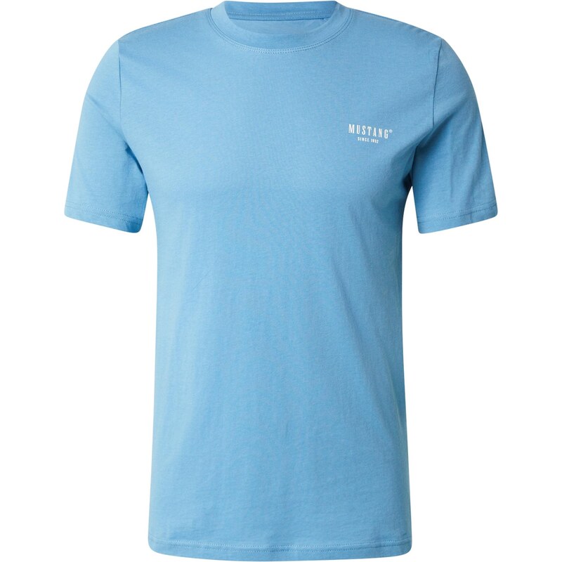 MUSTANG Tričko Austin svetlomodrá 66809280