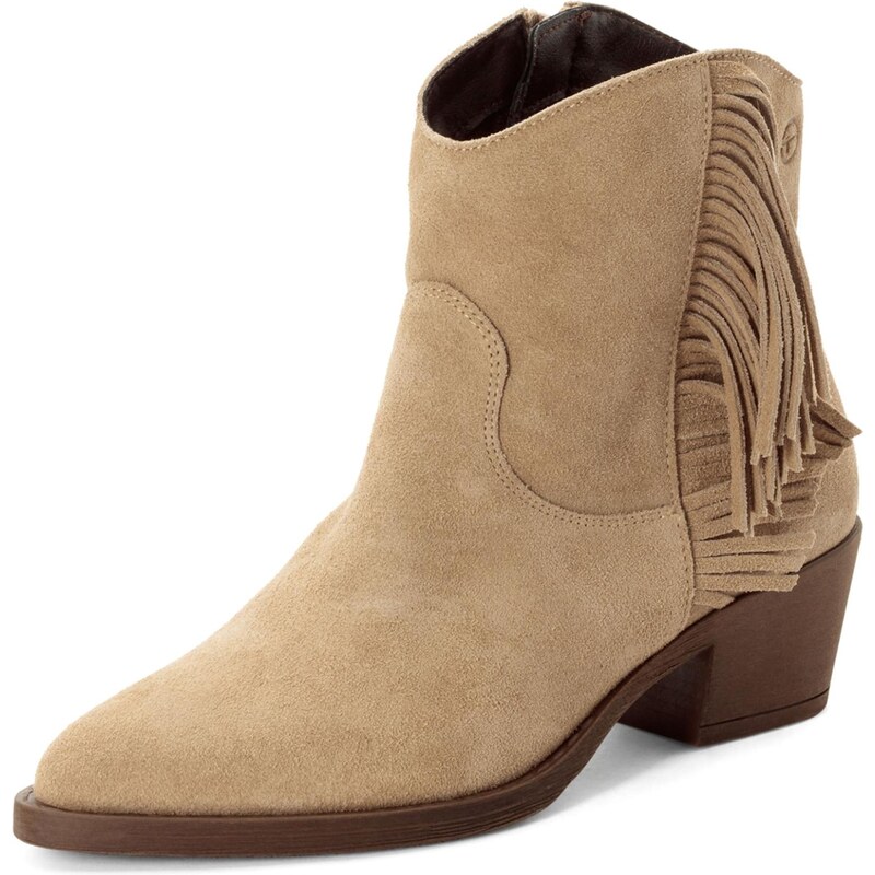 Tamaris Členkové čižmy béžová 66809343