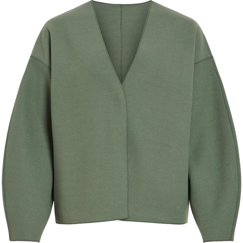 VILA Prechodná bunda VIJuice tmavozelená 66809348