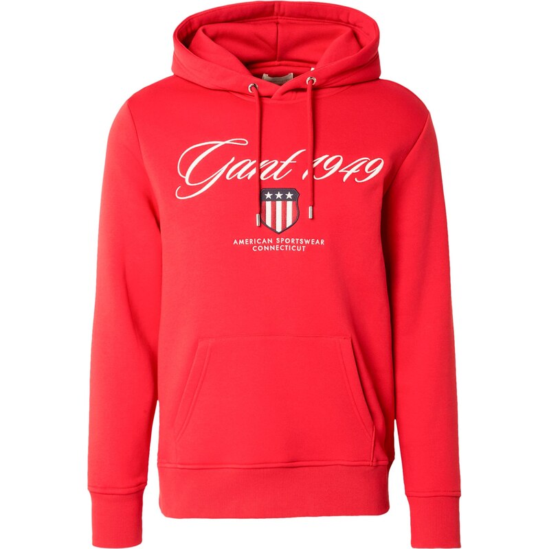 GANT Mikina námornícka modrá / červená / biela 66809363