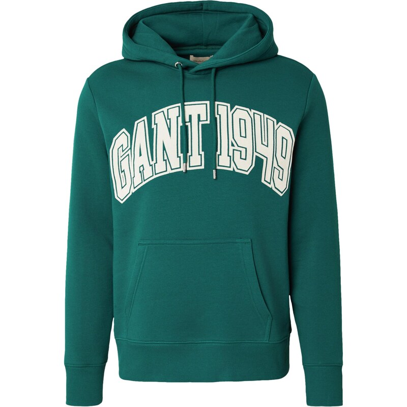 GANT Mikina zelená / biela 66809368