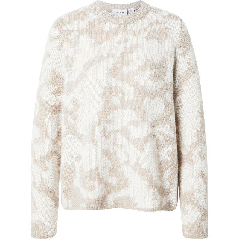 VILA Sveter VIMATTA krémová / telová 66809420
