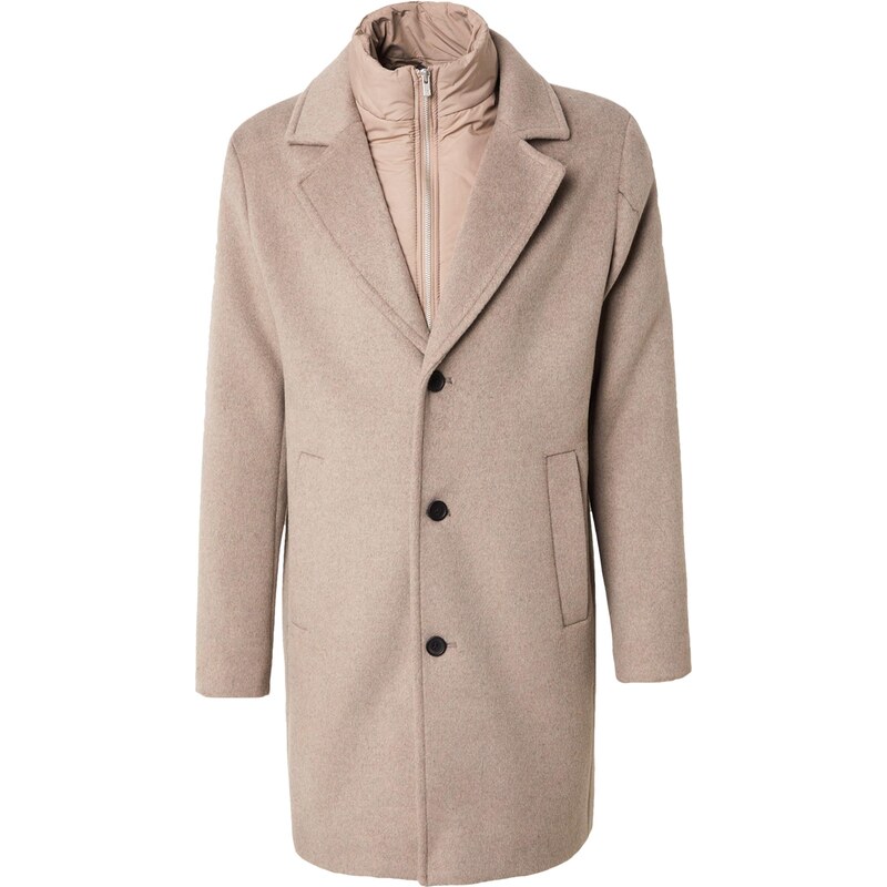 Jack & Jones Premium Prechodný kabát JPRBLASTANFORD sivobéžová 66809456