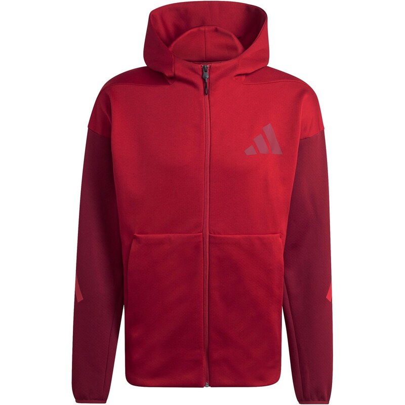 ADIDAS SPORTSWEAR Športová mikina so zipsom Z.N.E. červená / 66809493