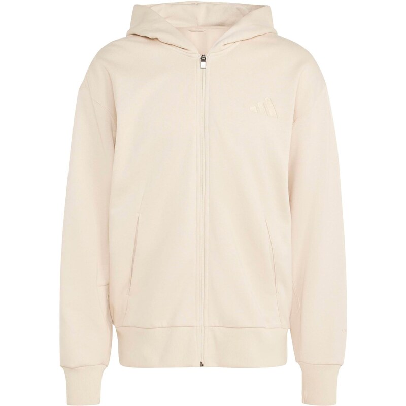 ADIDAS SPORTSWEAR Športová mikina so zipsom A SZN béžová 66809494