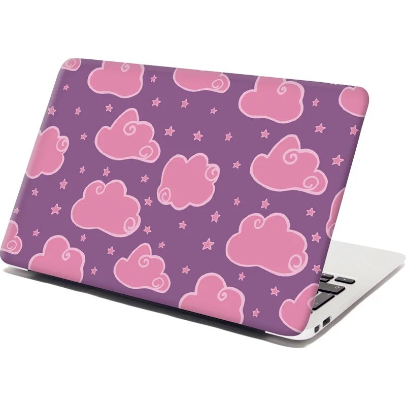 Sablio Samolepka na notebook Ružové obláčiky 65100824