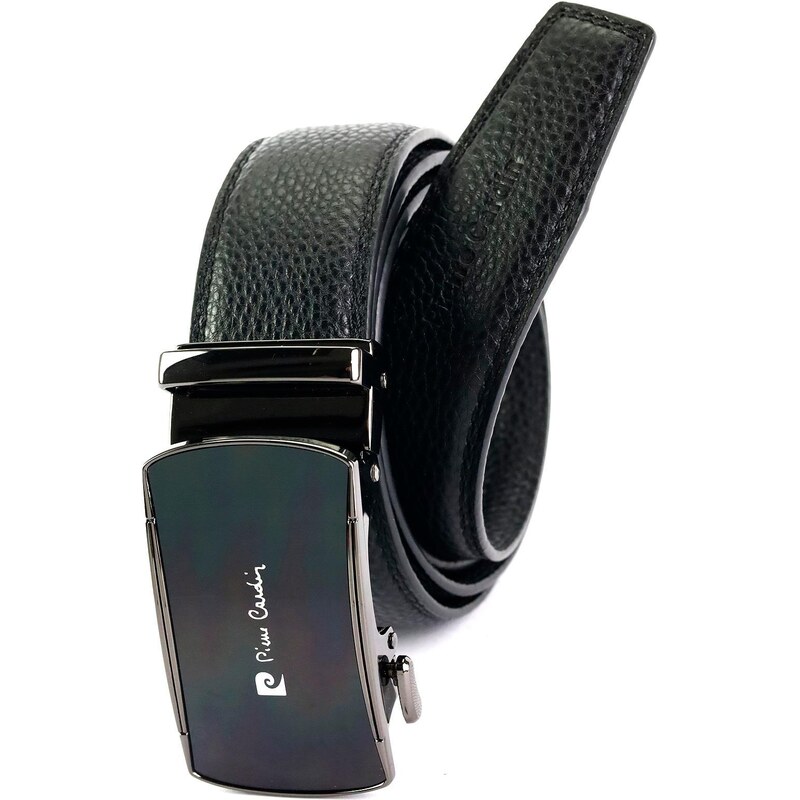 Elegantný pánsky kožený opasok s automatickou prackou Pierre Cardin 66807154