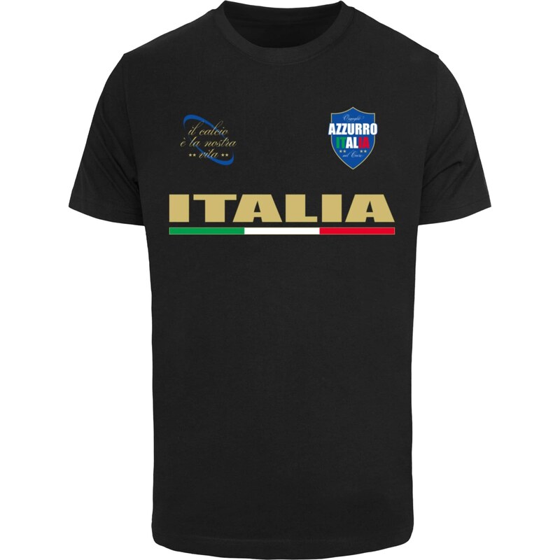 Mister Tee Tričko Italia horčicová / zelená / ohnivo červená / čierna 66976492