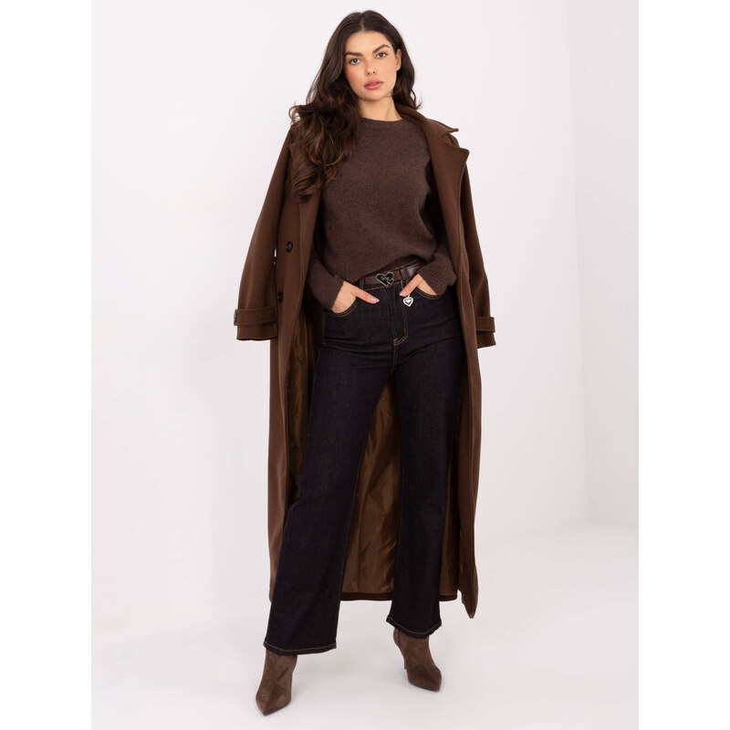 Factory Price Dámske rovné rifle v tmavomodrej farbe 66813513