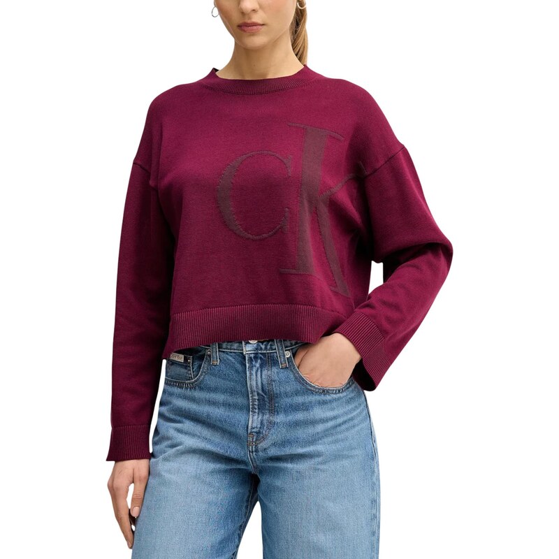 Calvin Klein dámska crop mikina 66813685