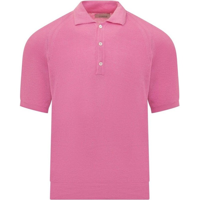 Pánske ružové polo tričko Laneus 66814333