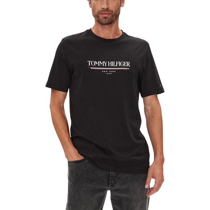 Tommy Hilfiger čierne tričko 66814453
