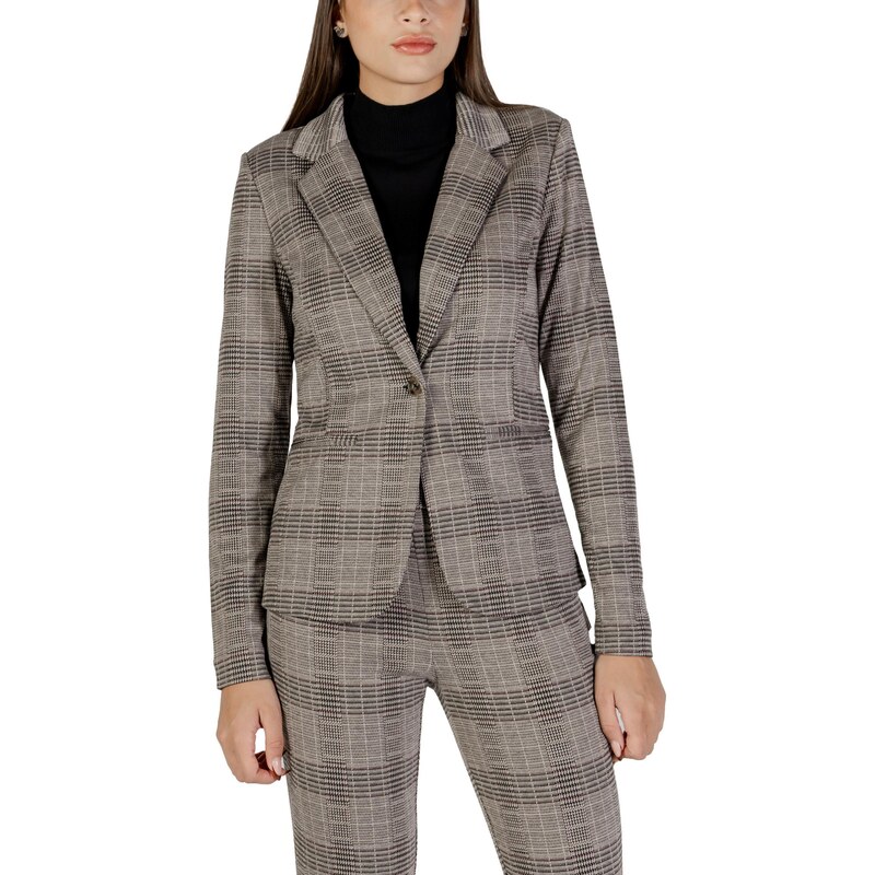 Dámske kárované sako Ichi 66814566