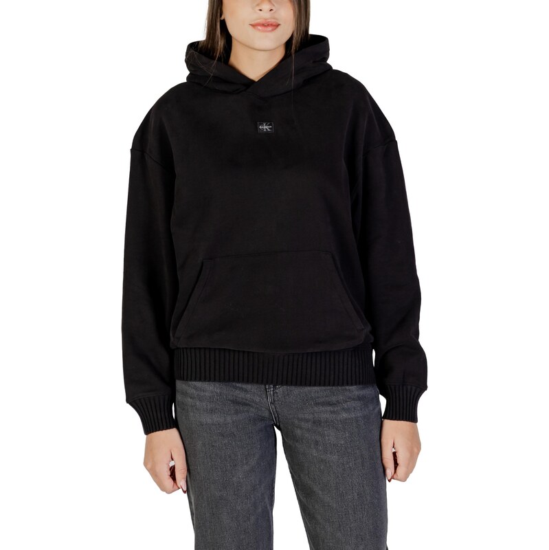 Calvin Klein Jeans čierna mikina s kapucňou 66814578