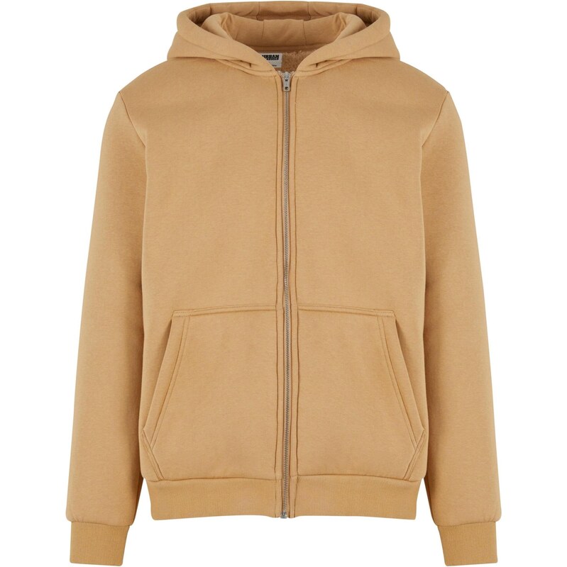 Urban Classics Tepláková bunda béžová 67456754