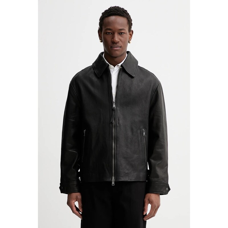 Kožená bunda AllSaints 66811362