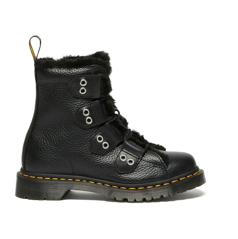 Kožené workery Dr. Martens 1460 LTT Fur Lined 66815973