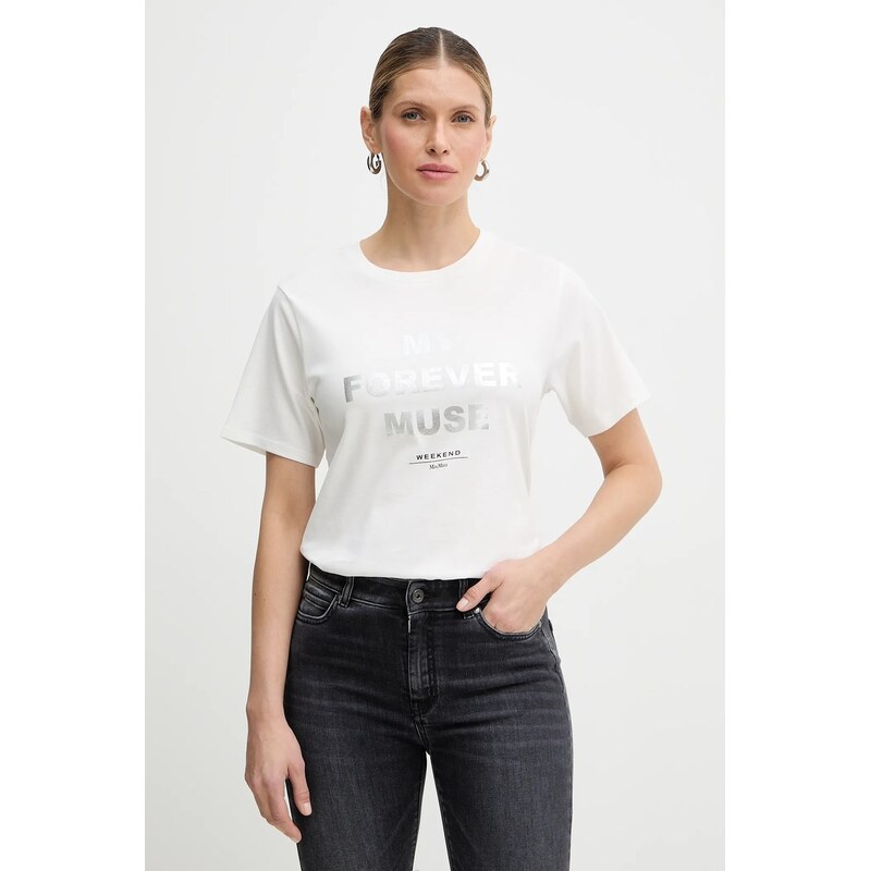 Bavlnené tričko Weekend Max Mara TENUE 66816184