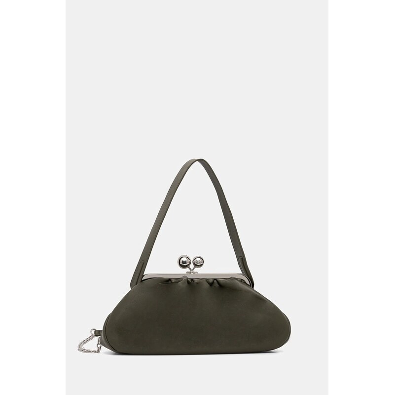 Kožená kabelka Weekend Max Mara CUBICO 66816044