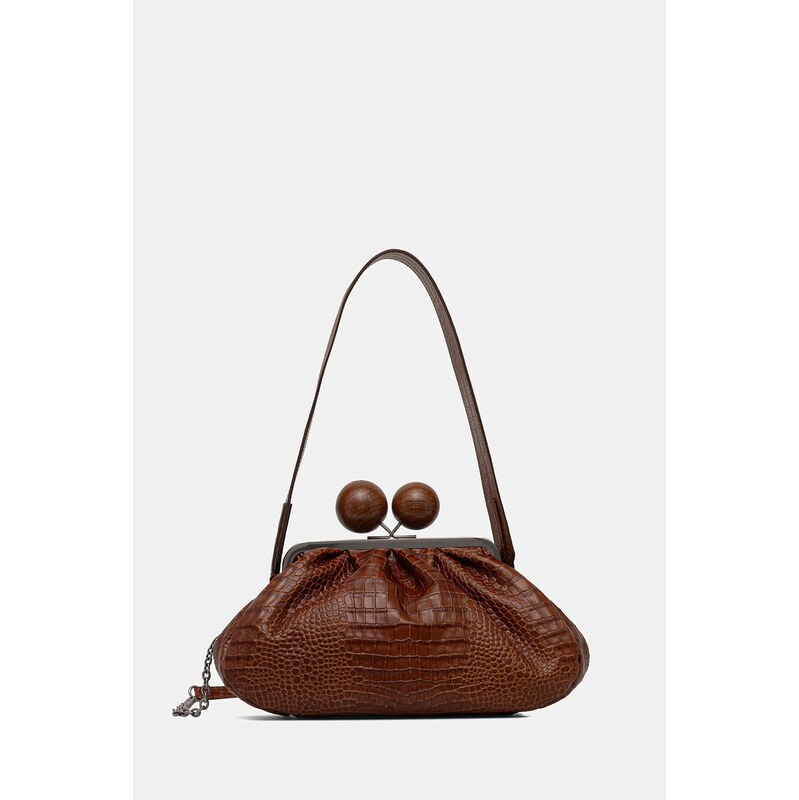 Kožená kabelka Weekend Max Mara ALISSO 66816123