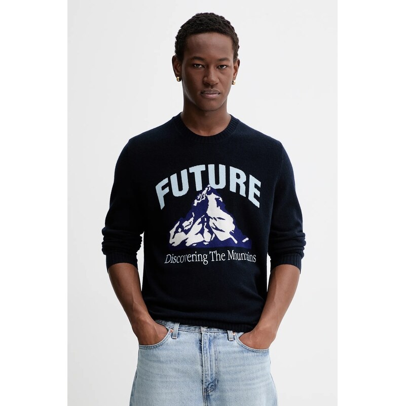 Kašmírový sveter FROM FUTURE 66816443