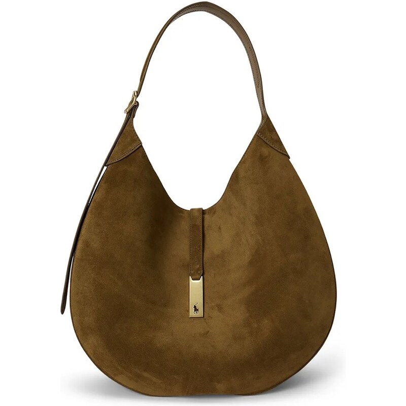 Semišová kabelka Polo Ralph Lauren 66816631