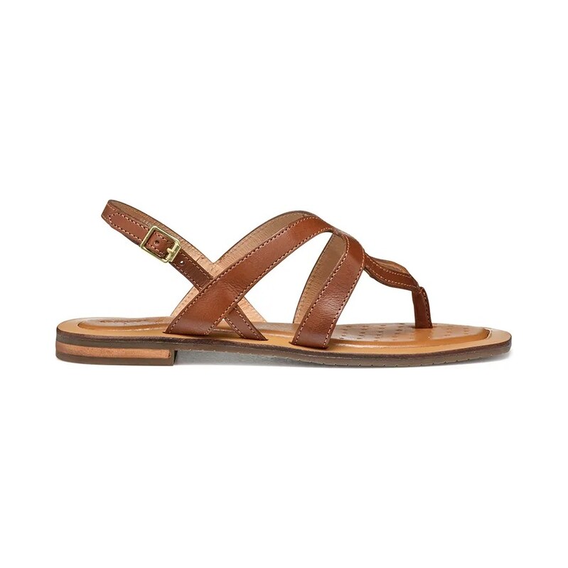 Kožené sandále Geox D SOZY QC C 66816590