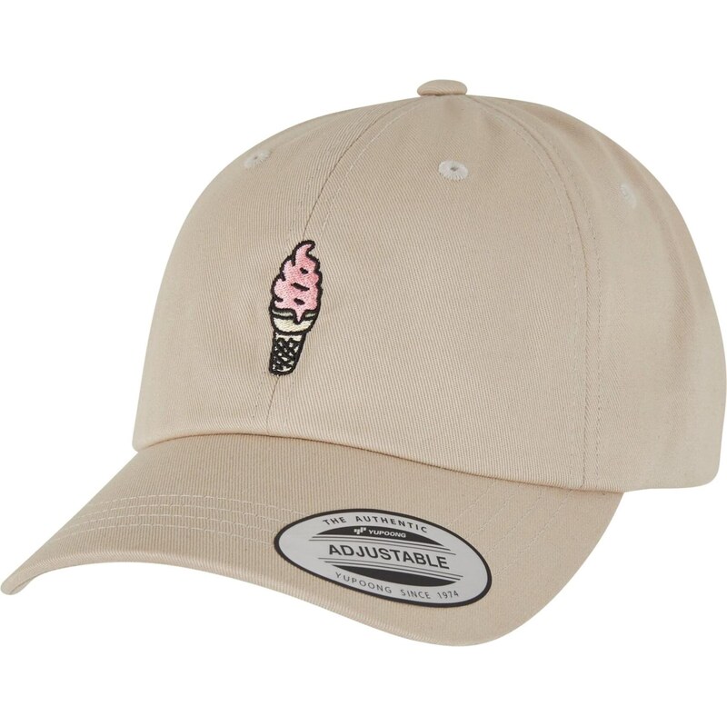 Mister Tee Čiapka Ice Cream svetložltá / kamenná / ružová / čierna 67057220