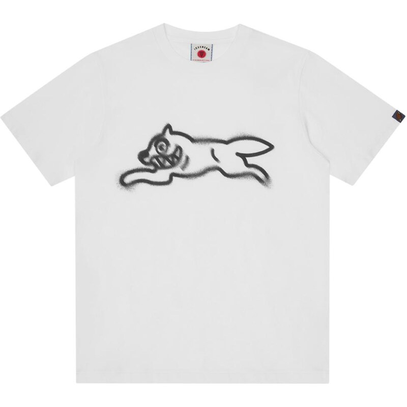 ICECREAM Spray Paint Running Dog Tee White - Pánske - Tričko ICECREAM 66814841
