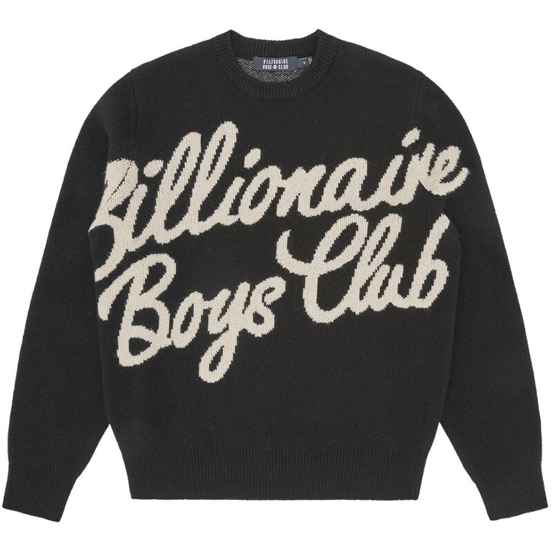 Billionaire Boys Club Script Knitted Crewneck - Pánske - Mikina 66814858