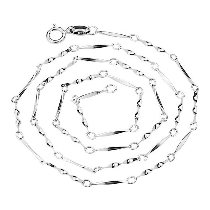 Olivie Strieborný náhrdelník Torzia 9979 66880654