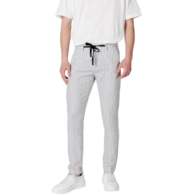 Gianni Lupo pánske pruhované nohavice 66800256