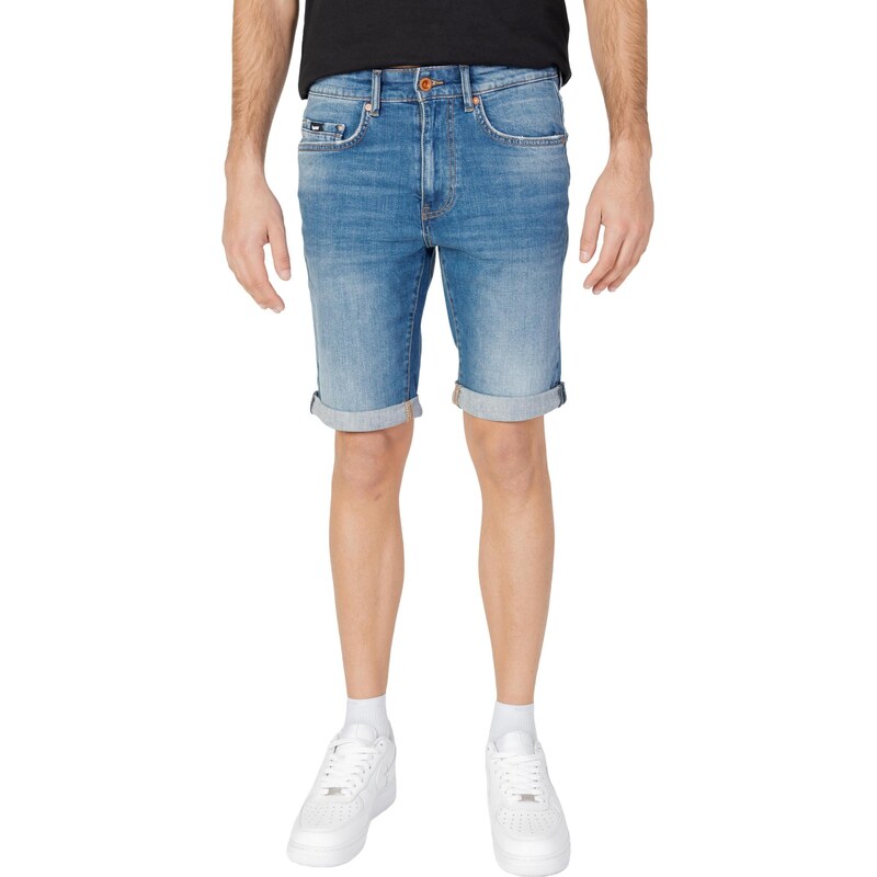 Pánske rifľové bermudy Gas 66800434