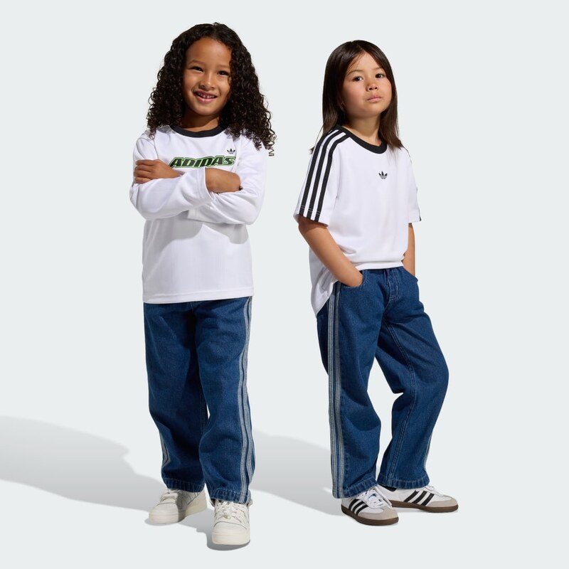 Adidas DENIMOVÉ TEPLÁKOVÉ NOHAVICE FIREBIRD 67781015