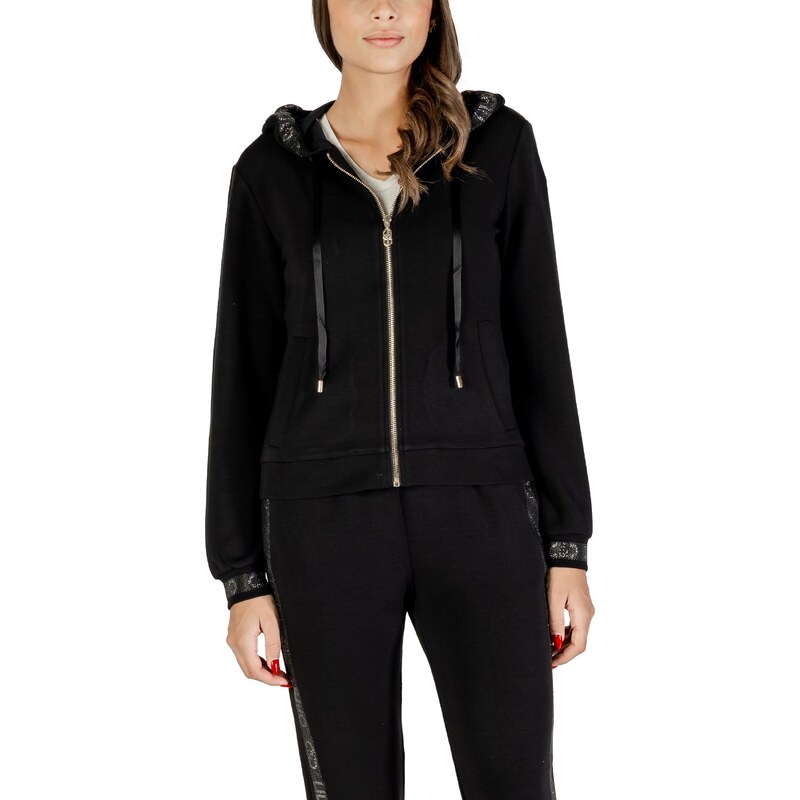 Liu Jo čierna mikina s kapucňou 66808546