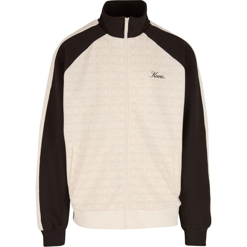 Karl Kani Tepláková bunda čierna / šedobiela 67586031