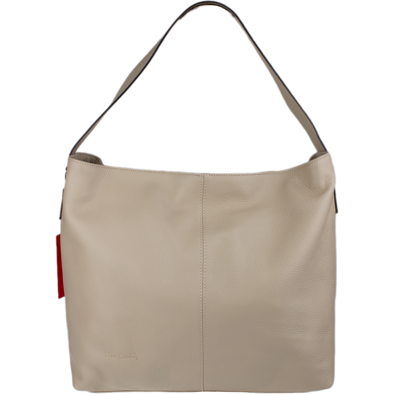 Béžová kožená talianska kabelka Pierre Cardin 5347 Beige NovaKabelka 66818457