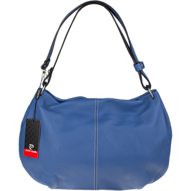 Modrá kožená talianska kabelka Pierre Cardin 5337 Blu NovaKabelka.sk 66818459