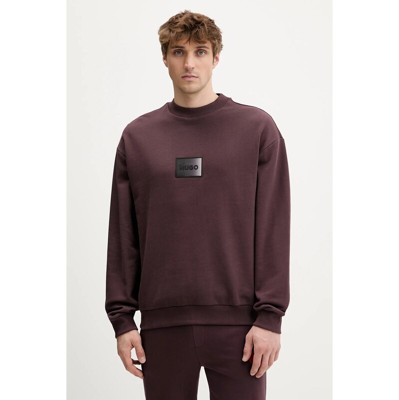 Bavlnená mikina HUGO Danotop 66817363