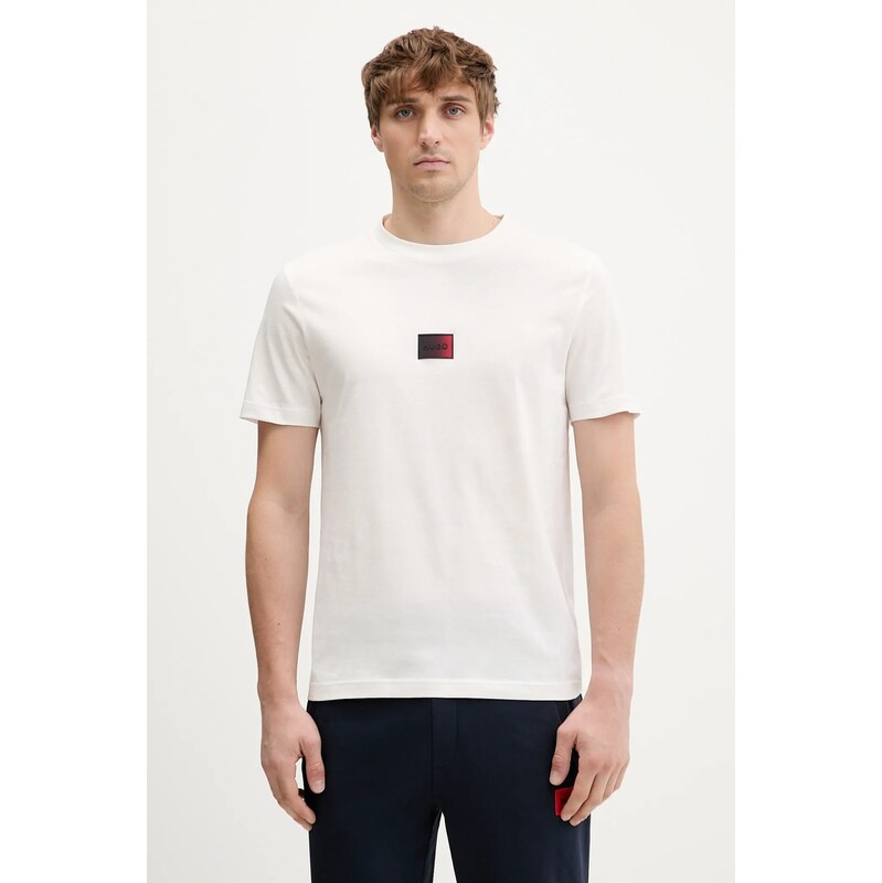 Bavlnené tričko HUGO Danotie 66817352