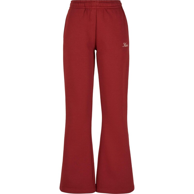 Karl Kani Nohavice Script tmavočervená 68445861