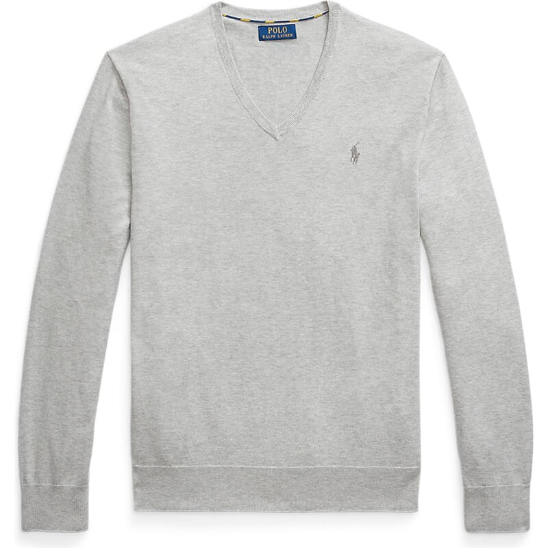 Polo Ralph Lauren Sveter LS SF VN PP-LONG SLEEVE-SWEATER sivá 15136161