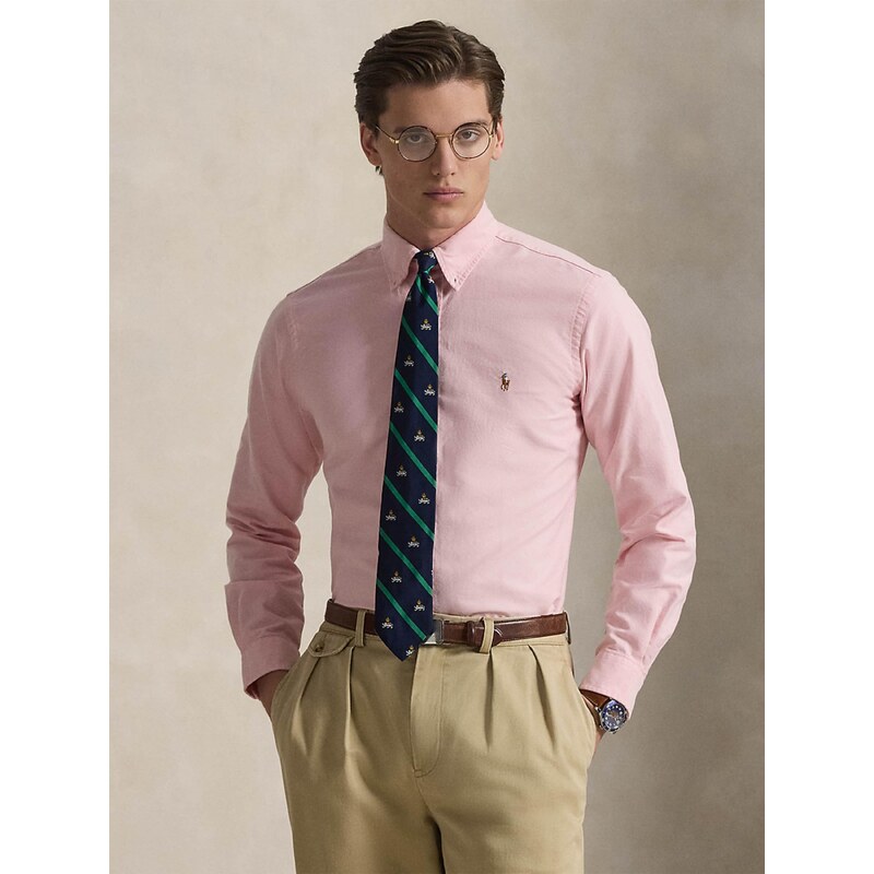 Polo Ralph Lauren Košeľa modrá / hnedá / ružová / biela 29915698