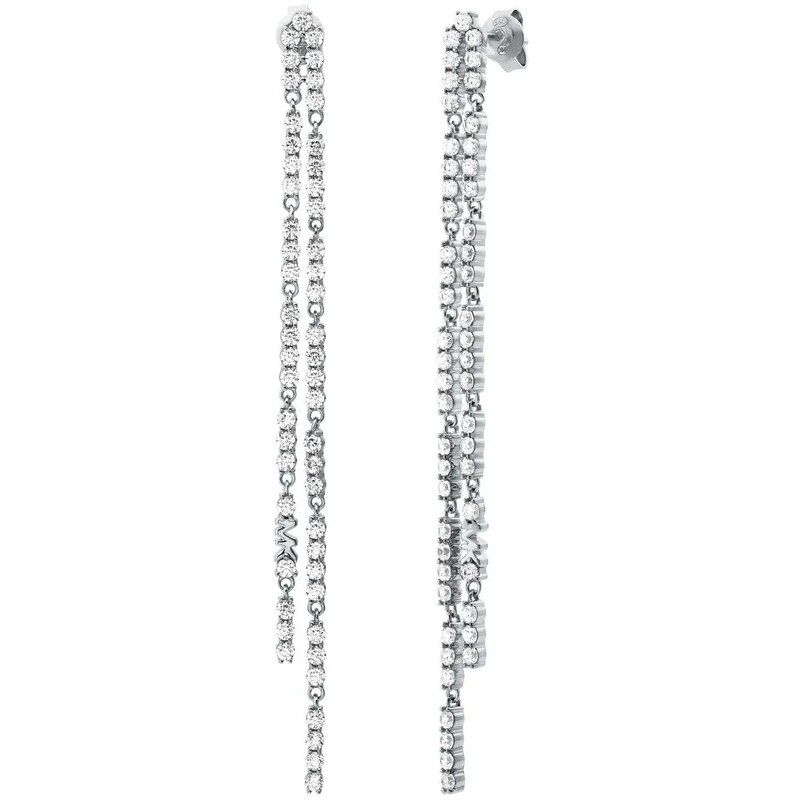 Michael Kors Luxusné dlhé náušnice so zirkónmi Premium MKC1813040 66819386