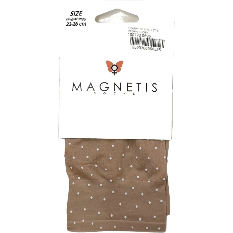 Magnetis Dots Lycra ponožky 20 den 66819405