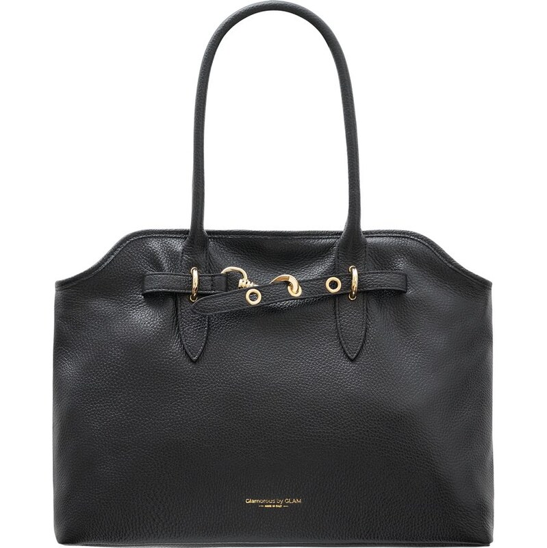 Glamorous by GLAM Kožená kabelka přes rameno černá 66819639