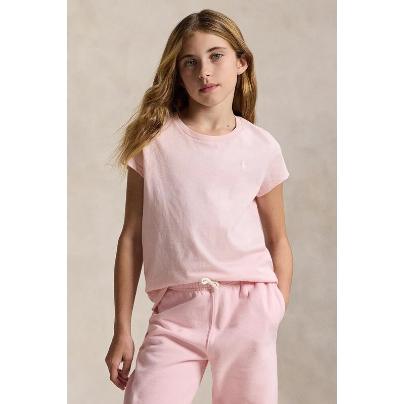 Detské bavlnené tričko Polo Ralph Lauren 48610665
