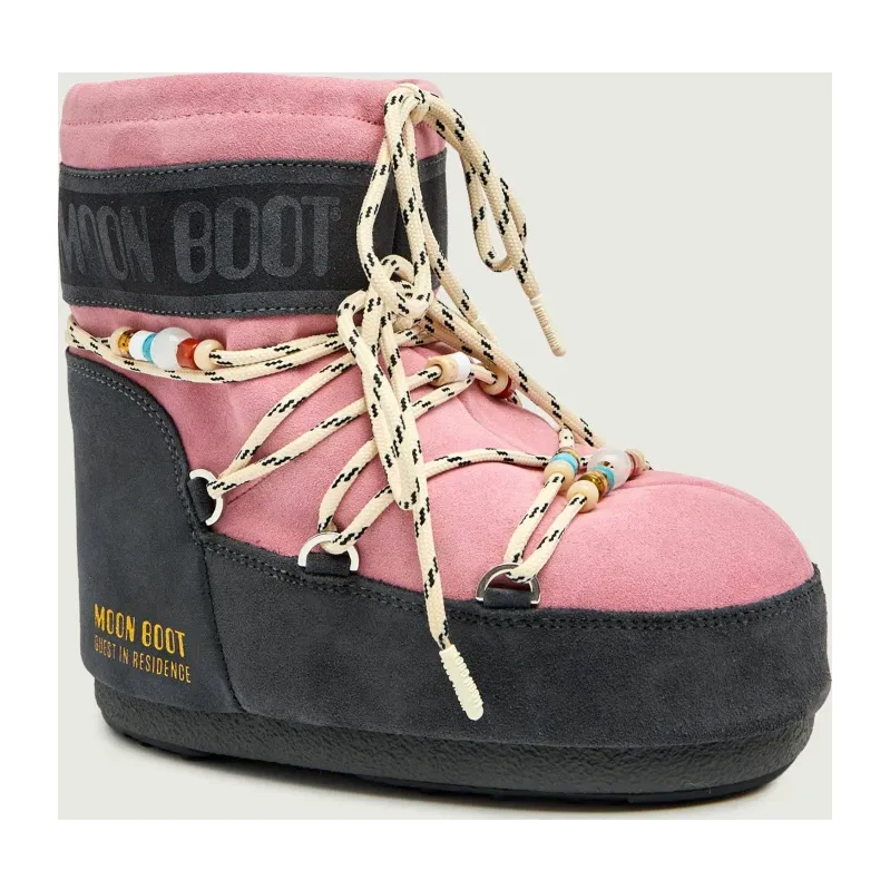 Moon Boot Snehule ICON LOW SUEDE BEADS | Moon Boot X Guest in 66819962