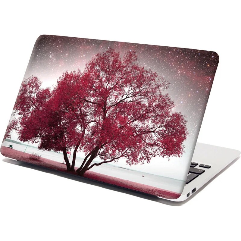 Sablio Samolepka na notebook Červený strom 65098637